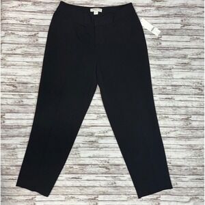 Coldwater Creek Pants Black Size 8 Misses NWT Business‎ Casual Capris